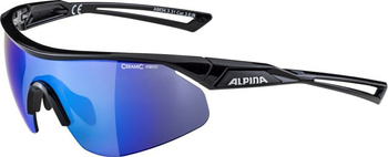 Okulary Alpina Nylos Shield Kolor Black Szkło Blue