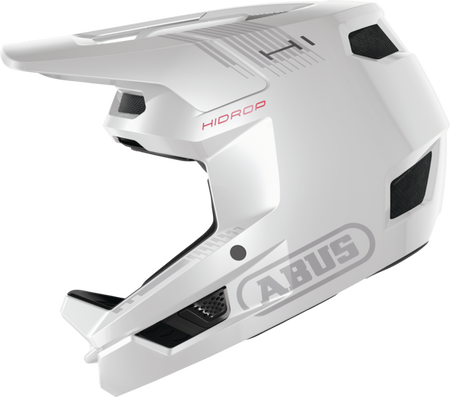 Kask Abus MTB HiDrop shiny white