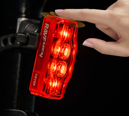 Lampa Tył Ravemen TR150 Crystal Pure Red