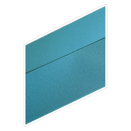 Opaska 28" Nylonowa w/PVC 22 x 0,5 mm Light Blue