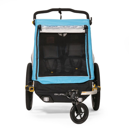 Przyczepka dziecięca Burley D'lite X Double Aqua D
