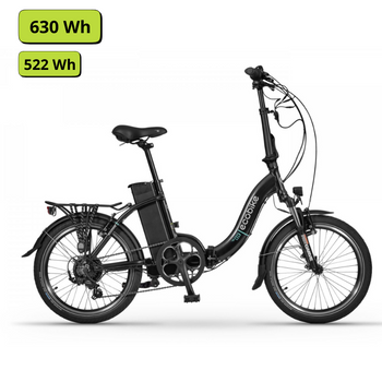 Rower elektryczny składany 20" Ecobike Even Black