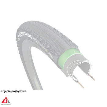 Opona 700 x 40C CRD-01 OVERTON BRW TPI60 ZWIJ