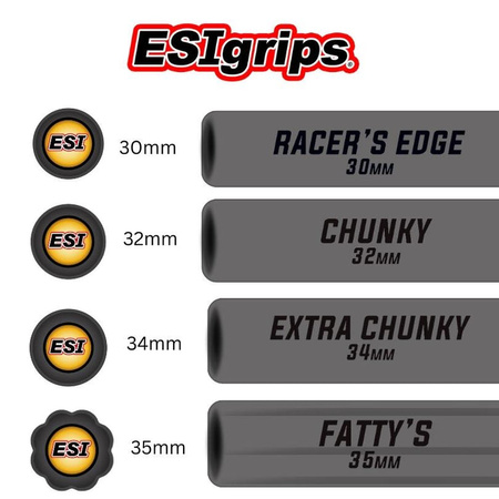 Chwyty ESI Chunky - black