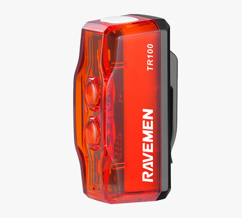 Lampa Tył Ravemen TR100 Crystal Pure Red