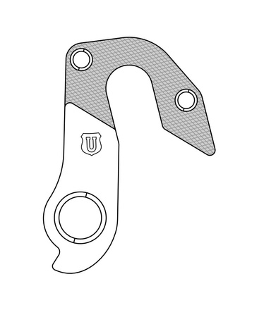 Hak GH-306 do ramy Haibike Union Blister