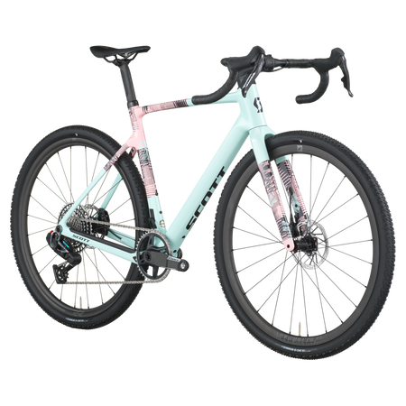 Rower 28" Scott Addict Gravel 10 gelato blue/gelato pink