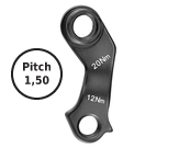 Hak GH-099 do ramy KTM Union Blister