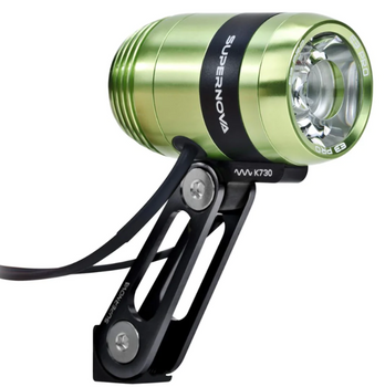 Lampa przód Dynamo Supernova E3 PRO 2 Green