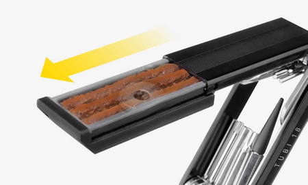 Topeak Tubi 18, 18 Funkcji, Black (Zestaw Naprawczy)