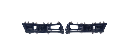 Pedał VP-531 Alu 9/16" Ł. Maszynowe Black