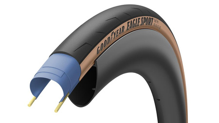 Opona 28 x 25C GoodYear Eagle Sport Tan