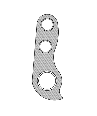 Hak GH-312 do ramy Stevens, Felt, Kona Union Blist