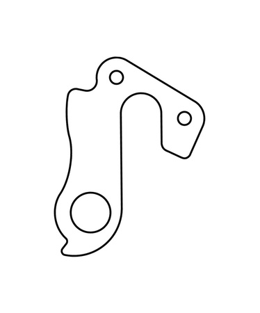 Hak GH-059 do ramy  Union Blister