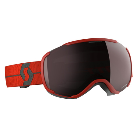 Gogle Narciarskie Scott Winter Faze II Red silver chrome