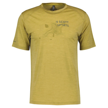 Koszulka Scott Men Defined Merino mud green