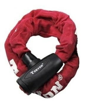 Zapięcie TY-715 łańcuch 8mm x 1200 mm Red