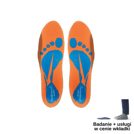 Wkładki FootBalance QuickFit Orange