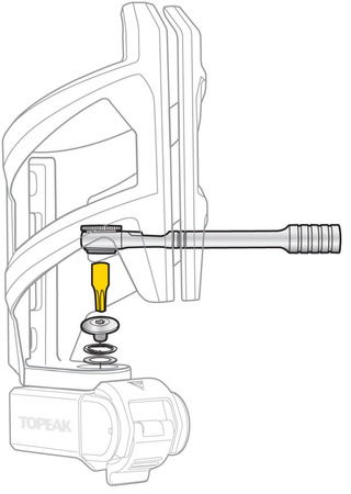 Klucz Topeak Ratchet Rocket Lite Dx+, 17 Funkcji