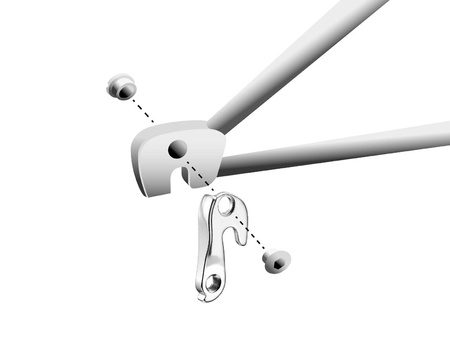 Hak GH-132 do ramy Felt + Union Blister