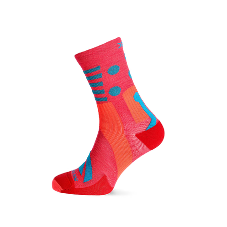 Skarpety X-Socks GRAVEL Gravel Perform Merino Crew - sunset twyce blue