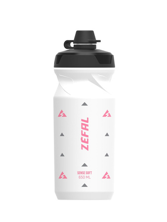 Bidon Zefal Sense Soft 65 No-Mud Bottle - White 0,