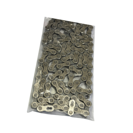 Łańcuch 11rz. KMC X11 Silver/Grey 118og z CL555 . Folia