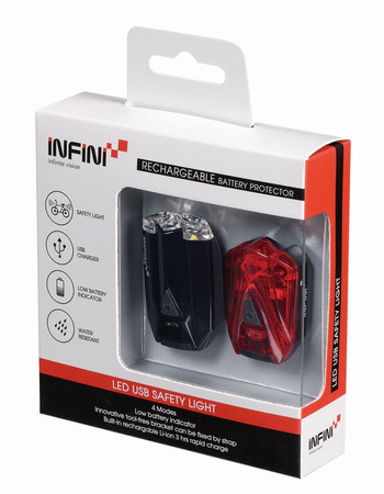 Zestaw Infini Lava Set Black Usb