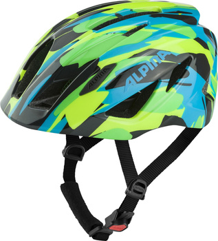 Kask Alpina Pico Neon Green Blue Gloss