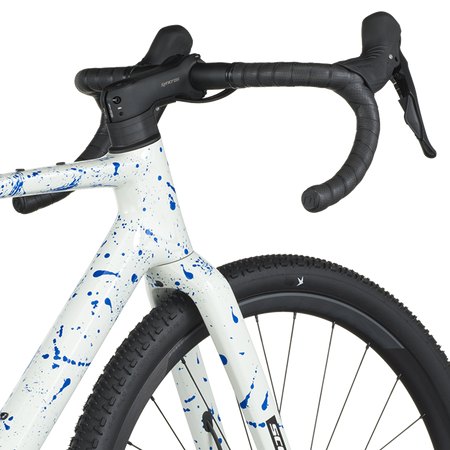Rower 28" Scott Addict Gravel 30 white/splatter blue