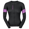 Bluza Scott W`S Endurance Pro LS Black Liquid Purple