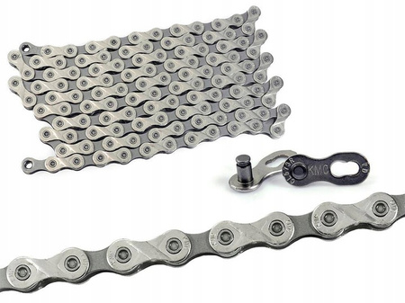 Łańcuch 8rz. KMC X8 Silver/Grey 116og. CL573 tylko OEM