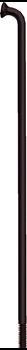 Szprychy Sapim Leader 186 mm 1 szt. Czarne