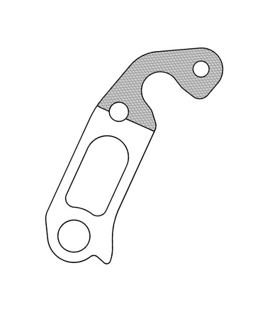 Hak GH-281 do ramy Scott Union Blister