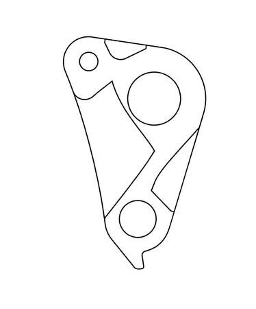 Hak GH-302 do ramy Specialized Union Blister