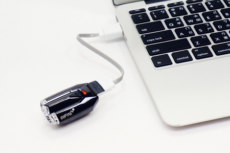 Zestaw Infini Lava Set Black Usb