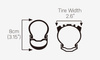 Topeak Wieszak Na Ścianę Swing-Up Bike Holder