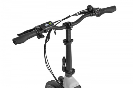 Rower elektryczny składany 20" Ecobike Rhino Arctic White