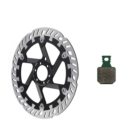 Tarcza Hamulca 220 mm Magura 6-śr. z klockami 8s