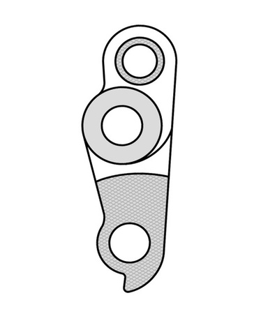 Hak GH-087 do ramy  Union Blister
