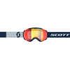 Gogle Scott Faze II LS Dark Blue Light Sensitive Red Chrome