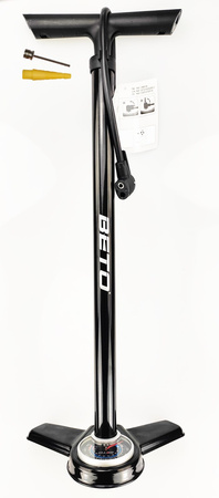 Pompka Podłogowa Beto Stal z Man 68cm 160 PSI