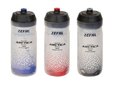 Bidon Zefal Termiczny Arctica 55 Silver/Blue 0,55l