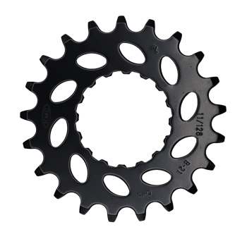 Zębatka KMC F Bosch Front 21T Chr. Bk 11/128" 1pce