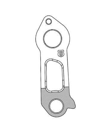 Hak GH-309 do ramy Focus Union Blister