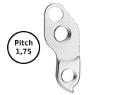 Hak GH-102 do ramy  Union Blister