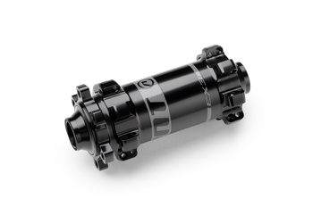 Piasta SHOT, przód, 24 otw., czarna, oś 12x100mm,