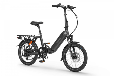 Rower elektryczny składany 20" Ecobike Rhino Black
