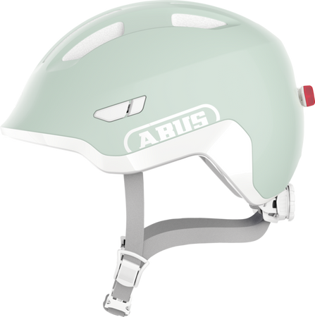 Kask Abus KIDS SMILEY 3.0 ACE LED pure mint
