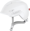 Kask Abus KIDS SMILEY 3.0 ACE LED pure white